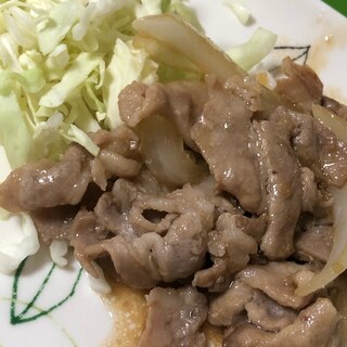 豚の美味しい生姜焼き